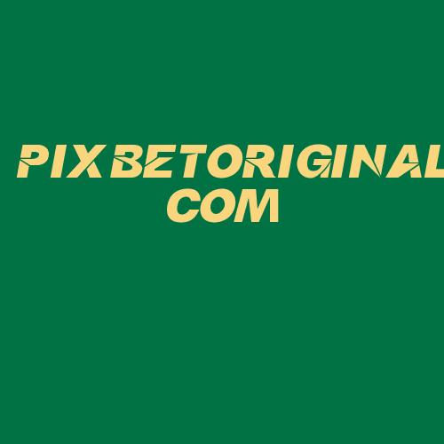 Logo da PIXBETORIGINAL